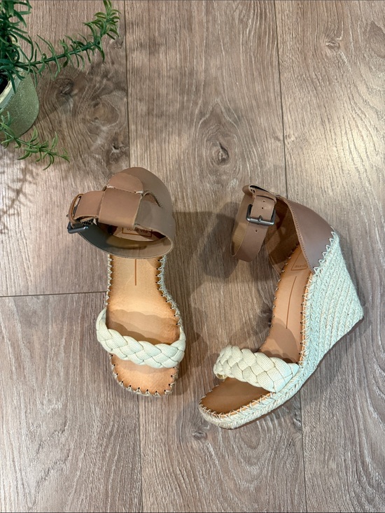 Dolce Vita Shoes - DOLCE VITA NILTON BRAIDED PLATFORM WEDGE ESPADRILLE SANDAL SIZE 9 LIKE NEW